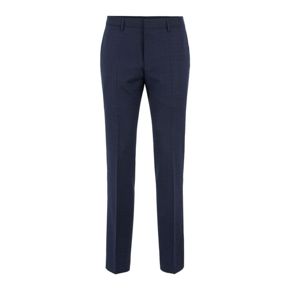 BOSS Mens Hugo Black Label Navy Tapered, Slim Fit Suit Separate 40R